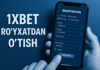 1xbet uz registratsiya qilish 1xbetda ro'yxatdan o'tish